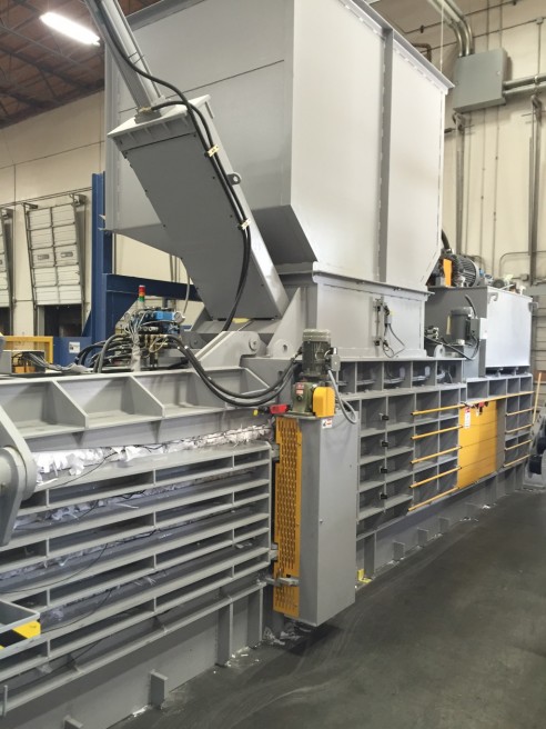 Installed a GB-1111FS-2506 at Response Envelope in Ontario, CA to bale their excess paper
