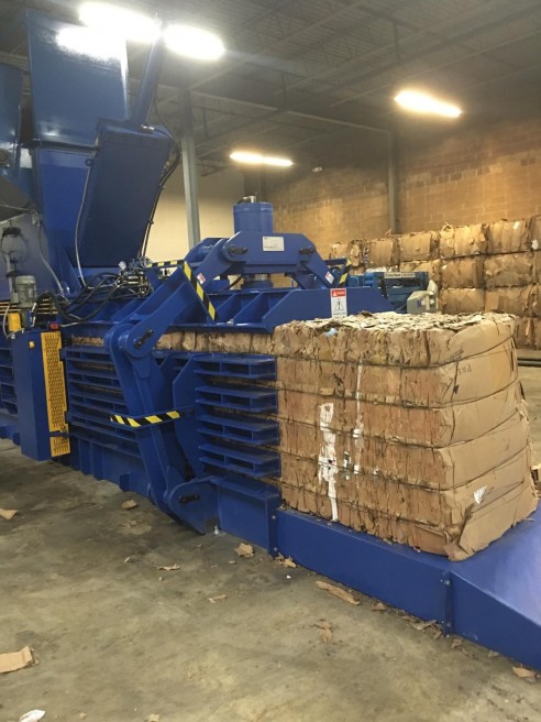 Cardboard Recycler installed in northern New Jersey